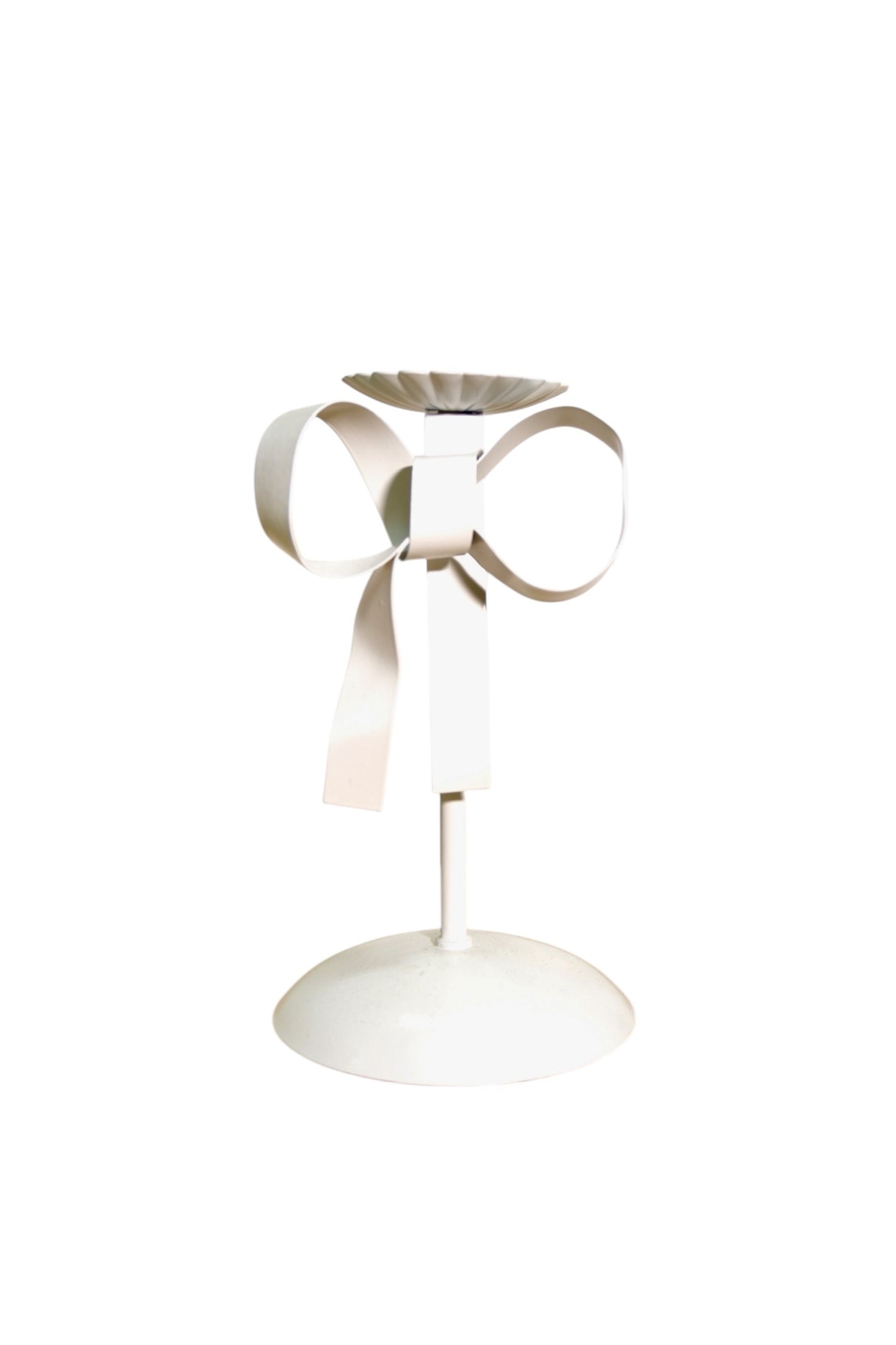 Porta candela ferro battuto