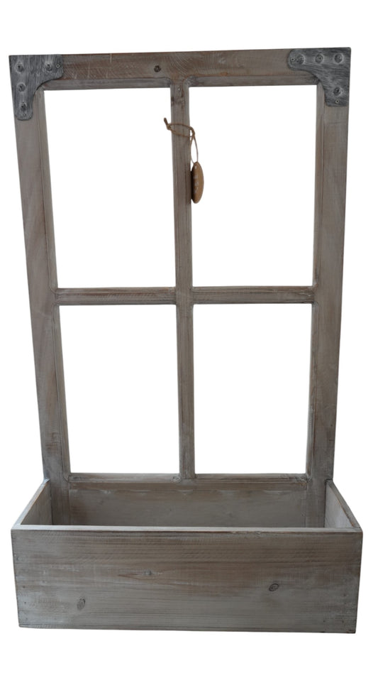 Fioriera in legno