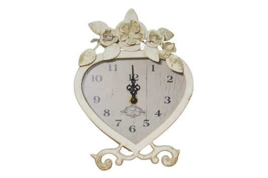 Orologio in ferro da tavolo - Coccole di Casa